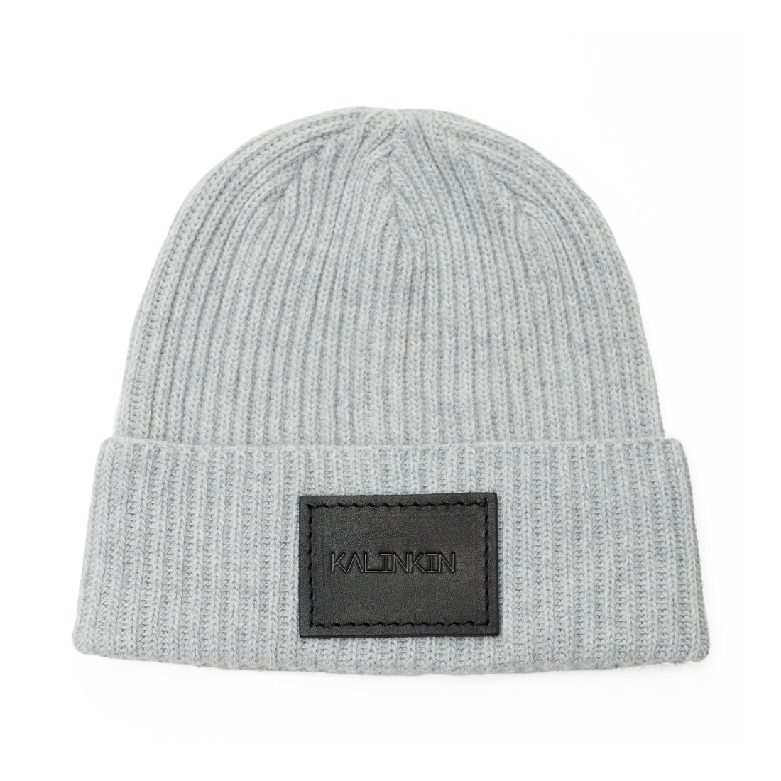 WARM THOUGHTS hat, leather grey