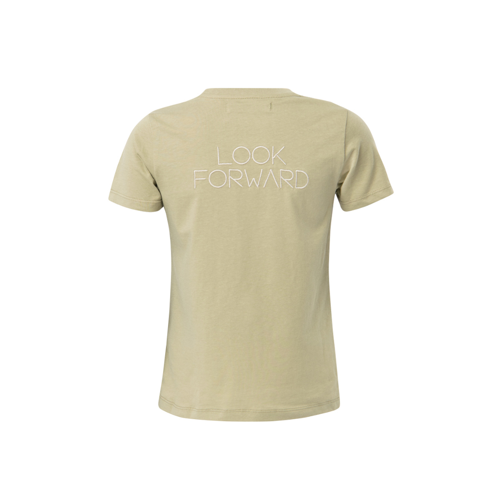 LOOK FORWARD t-shirt for kids, pale green